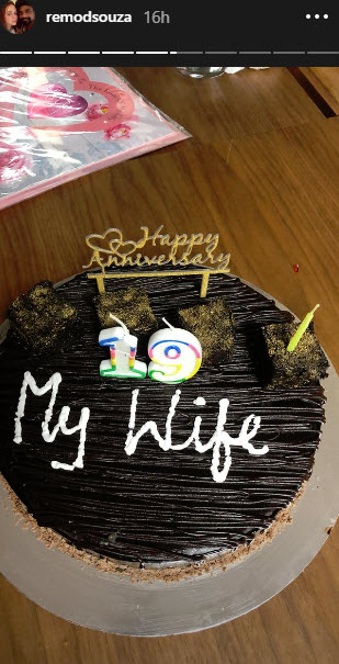 Remo d souza gifts wife Mercedes to wife Lizelle on their 19 wedding anniversary