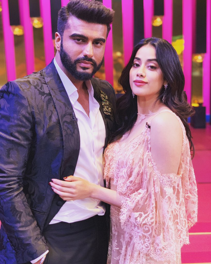Arjun Kapoor and Janhvi Kapoor