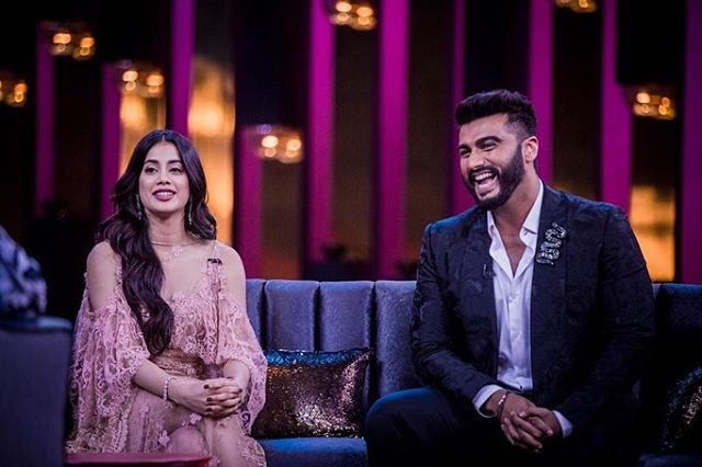 Arjun Kapoor and Janhvi Kapoor