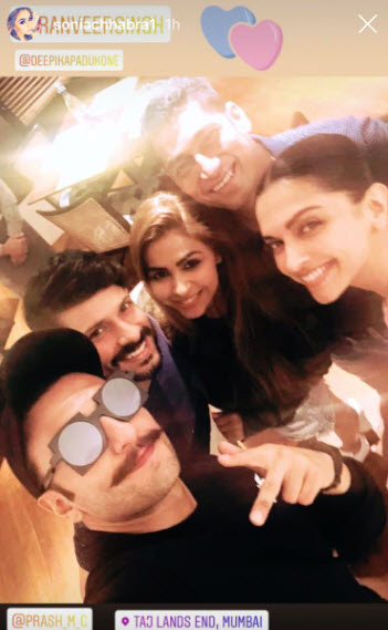 Ranveer Singh Deepika Padukone with fans