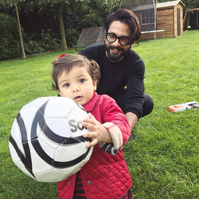 Shahid Kapoor and Misha Kapoor