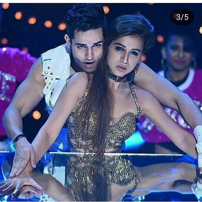 Priyank Sharma and Benafsha Soonwalla