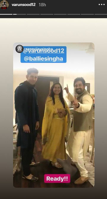 Varun Sood at Prince-Yuvika's sangeet