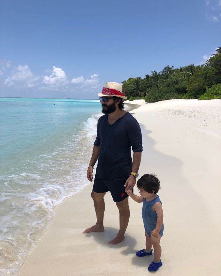 Saif Ali Khan and Taimur Ali Khan