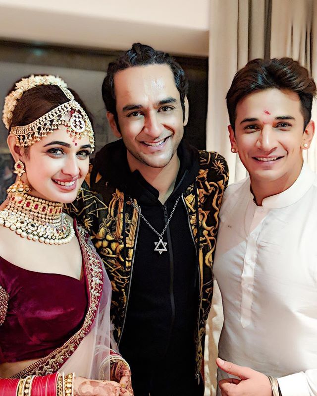 Vikas Gupta, Prince Narula and Yuvika Chaudhary