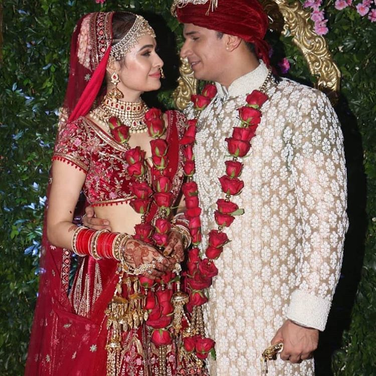 Prince Narula and Yuvika Chaudhary