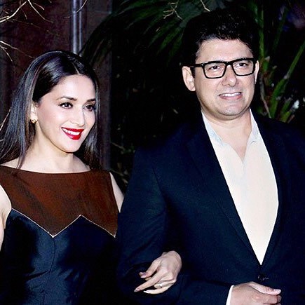 Madhuri Dixit and Sriram Nene
