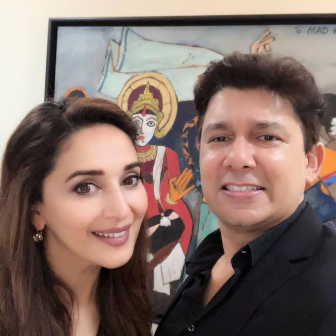 Madhuri Dixit and Sriram Nene