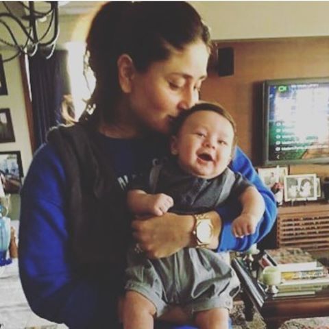 Saif Ali Khan and Taimur Ali Khan