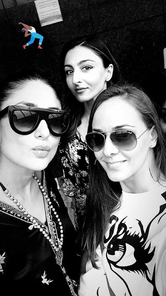Kareena Kapoor Khan and Soha Ali Khan