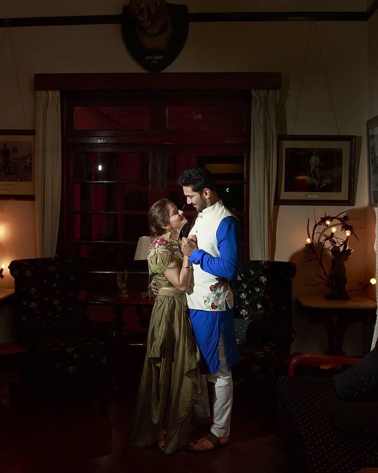 Rubina Dilaik and Abhinav Shukla