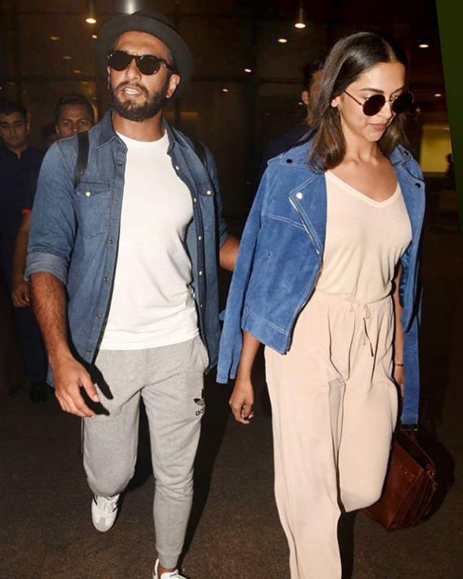 Deepika Padukone and Ranveer Singh