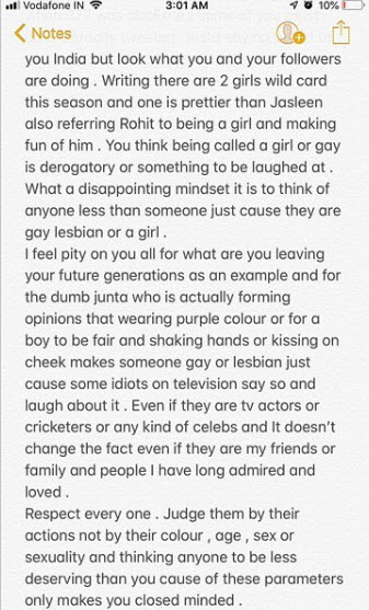 Karanvir Bohra Wife Teejay Sidhu Calls Him Small Minded