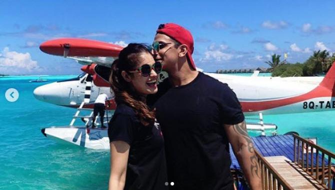 Prince Narula and Yuvika Chaudhary