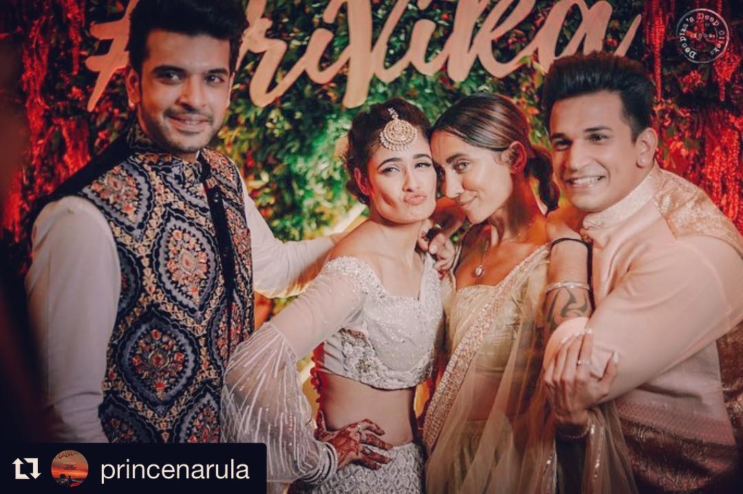Unseen Pictures From Prince And Yuvika Wedding Shared By Karan Kundra