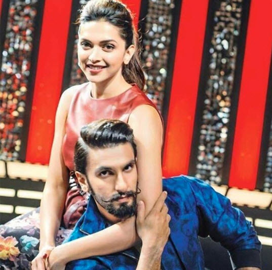 Deepika Padukone and Ranveer Singh