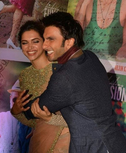 Deepika Padukone and Ranveer Singh