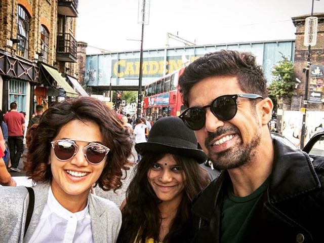 Tapsee Pannu And Saqib Saleem