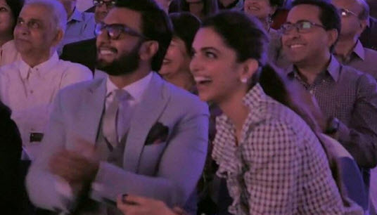 Deepika Padukone and Ranveer Singh