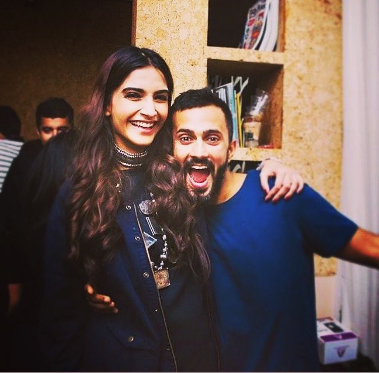 Sonam Kapoor and Anand Ahuja