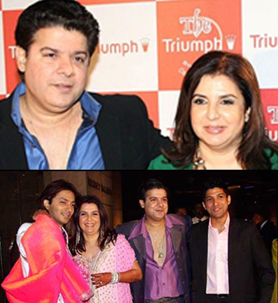Sajid Khan at Farah Khan's wedding