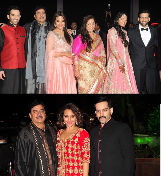 Sonakshi Sinha at Kussh Sinha's wedding