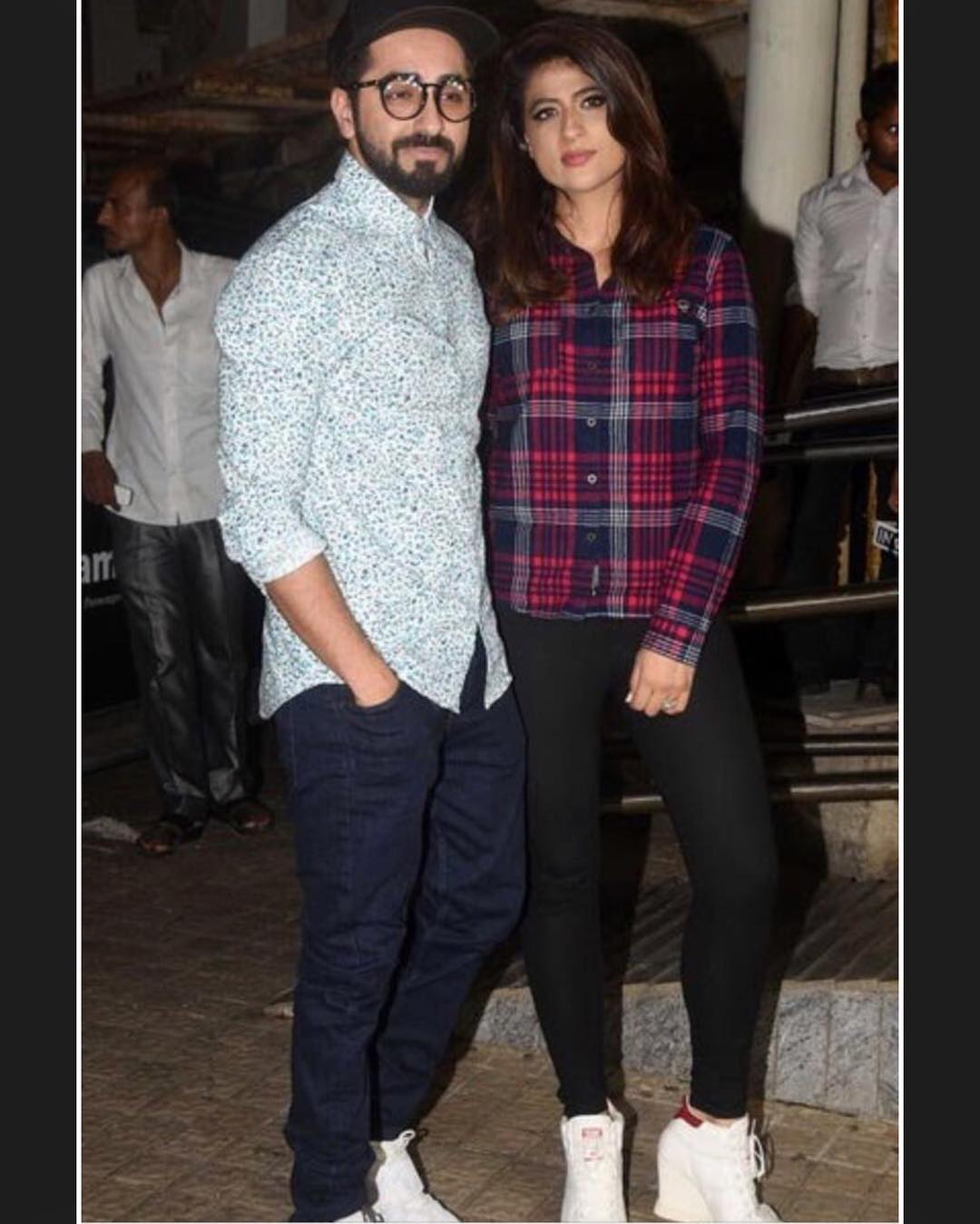Ayushmann with wife Tahira