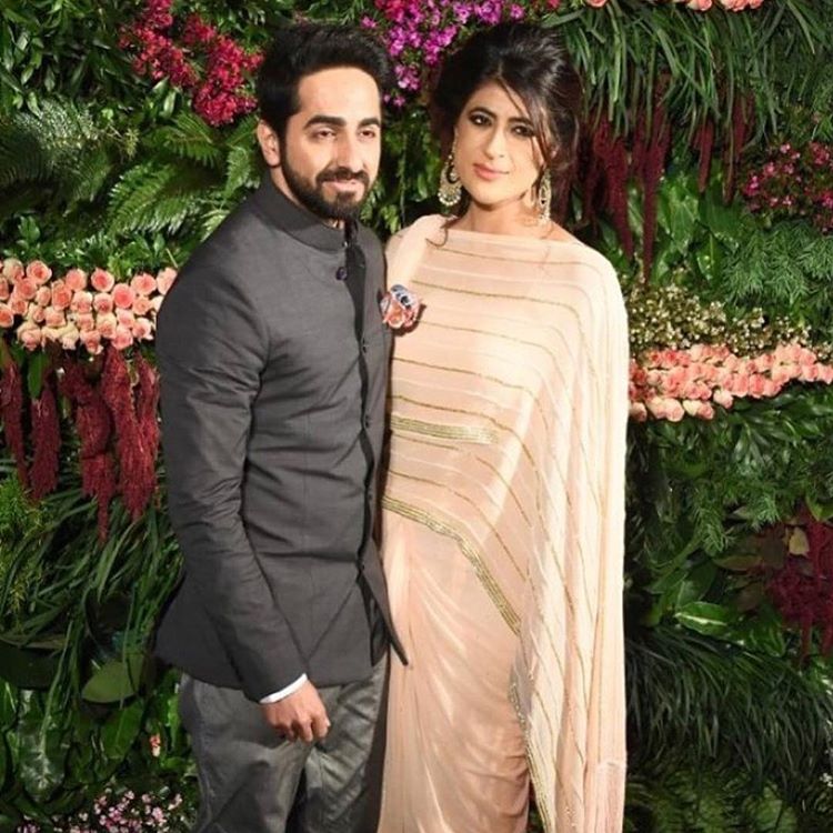 Ayushmann Khurrana and Tahira Kashyap at a wedding