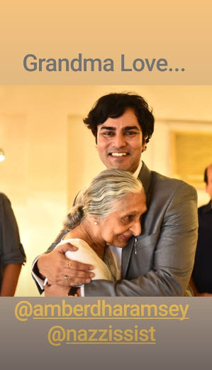 Alekh Sangal and Nazneen Dharamsey Marriage Pics