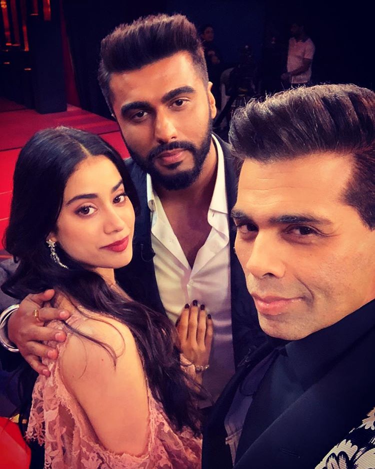 Arjun and Janhvi on Koffee with Karan