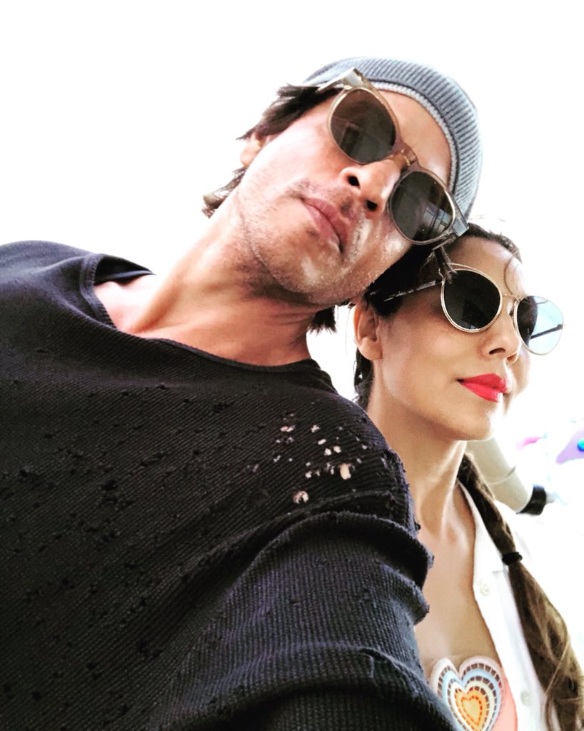 Shah Rukh Khan and Gauri Khan