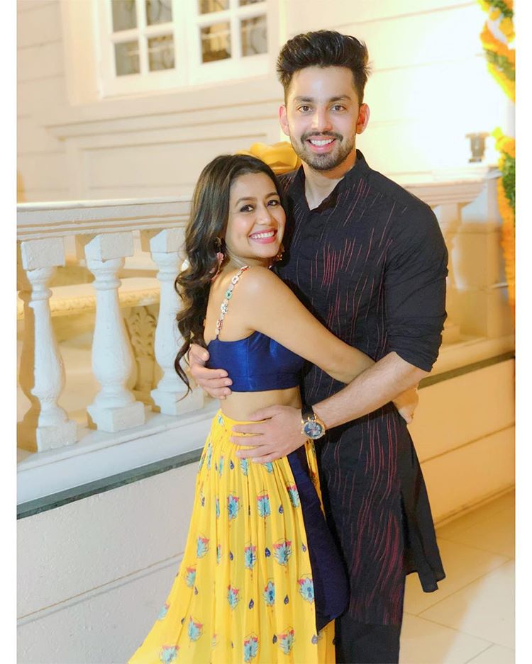 Neha Kakkar Himansh Kohli Celebrate Diwali Together