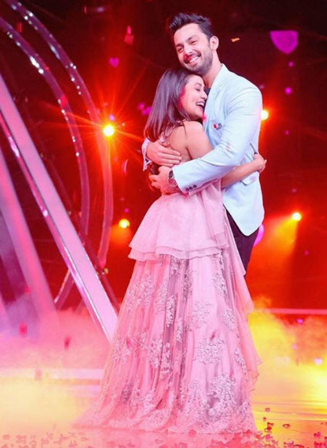 Neha Kakkar and Himansh Kohli