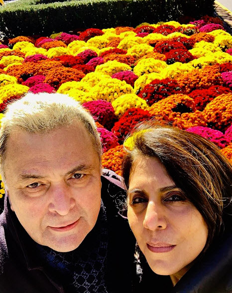Rishi Kapoor and Neetu Singh