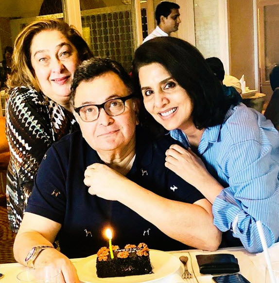 Rishi Kapoor and Neetu Singh