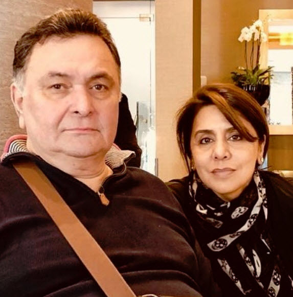Rishi Kapoor and Neetu Singh