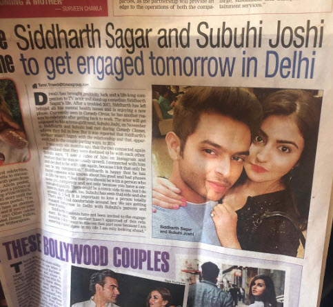 Sidharth Sagar and Subuhi Joshi