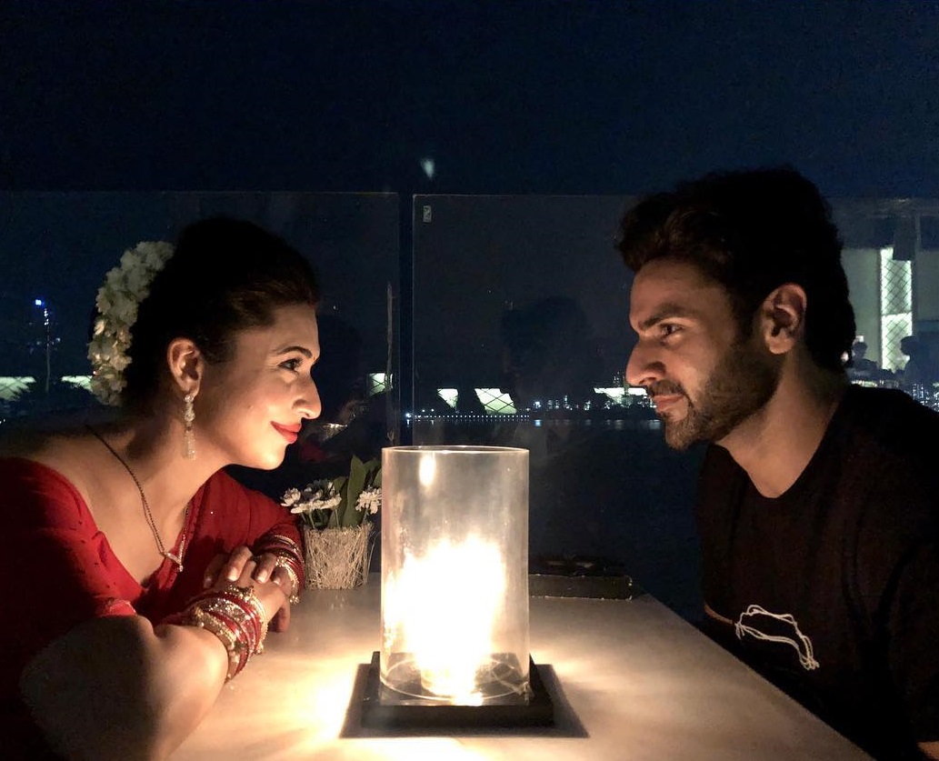 Divyanka Tripathi and Vivek Dahiya karva chauth