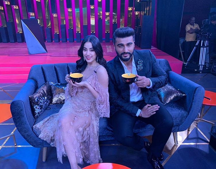 Arjun Kapoor and Janhvi Kapoor