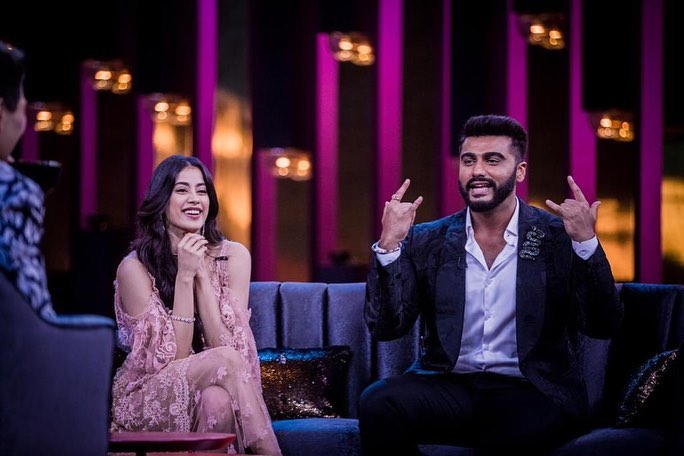 Arjun Kapoor and Janhvi Kapoor
