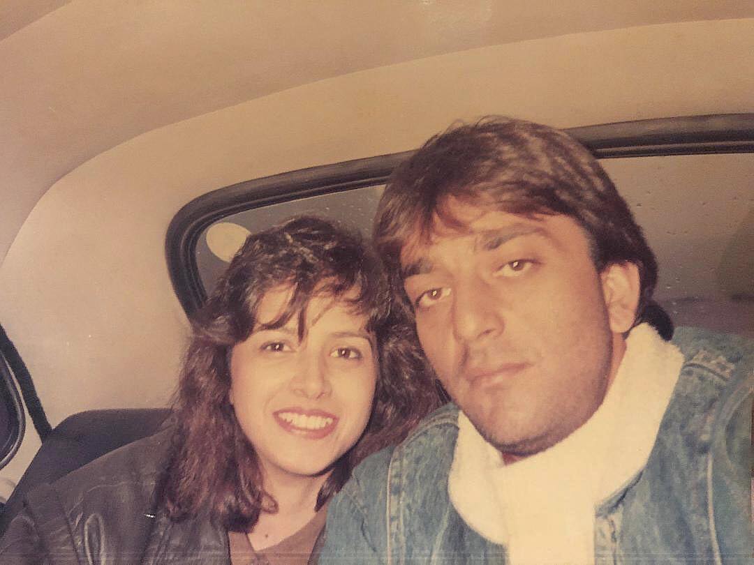 Sanjay Dutt and Richa Sharma