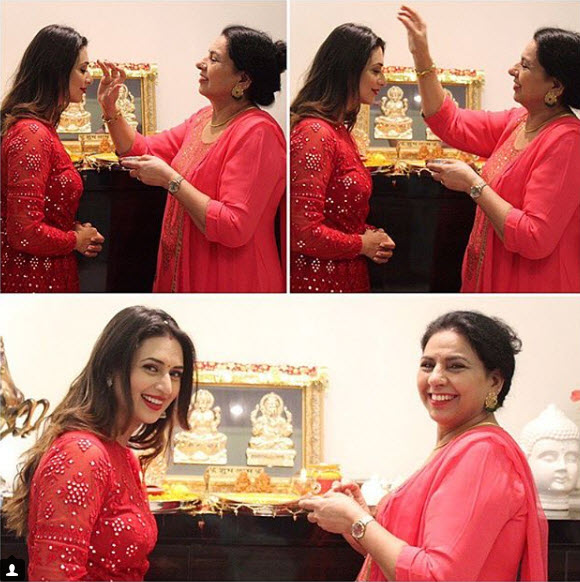 Divyanka Tripathi And Her Sasu Maa