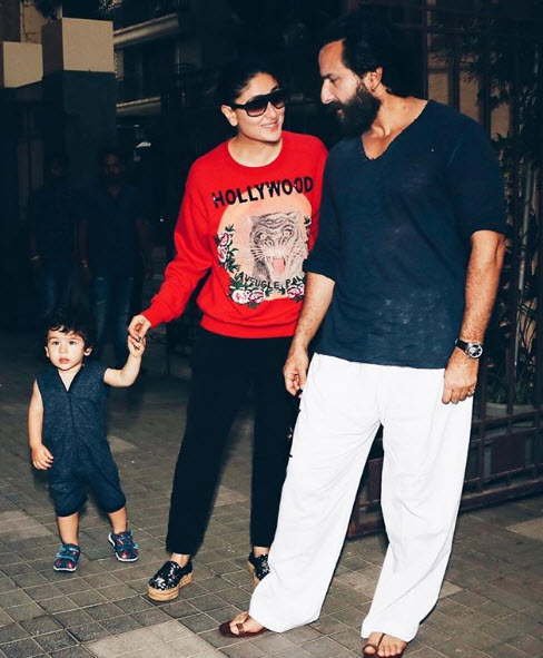 Saif Kareena Taimur