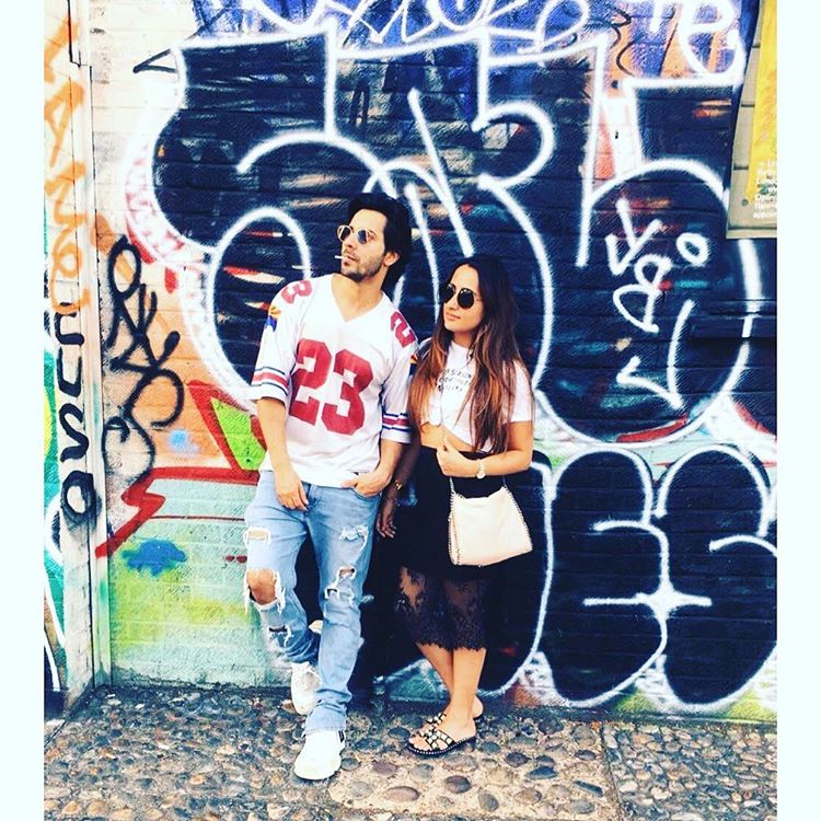Varun Dhawan and Natasha Dalal