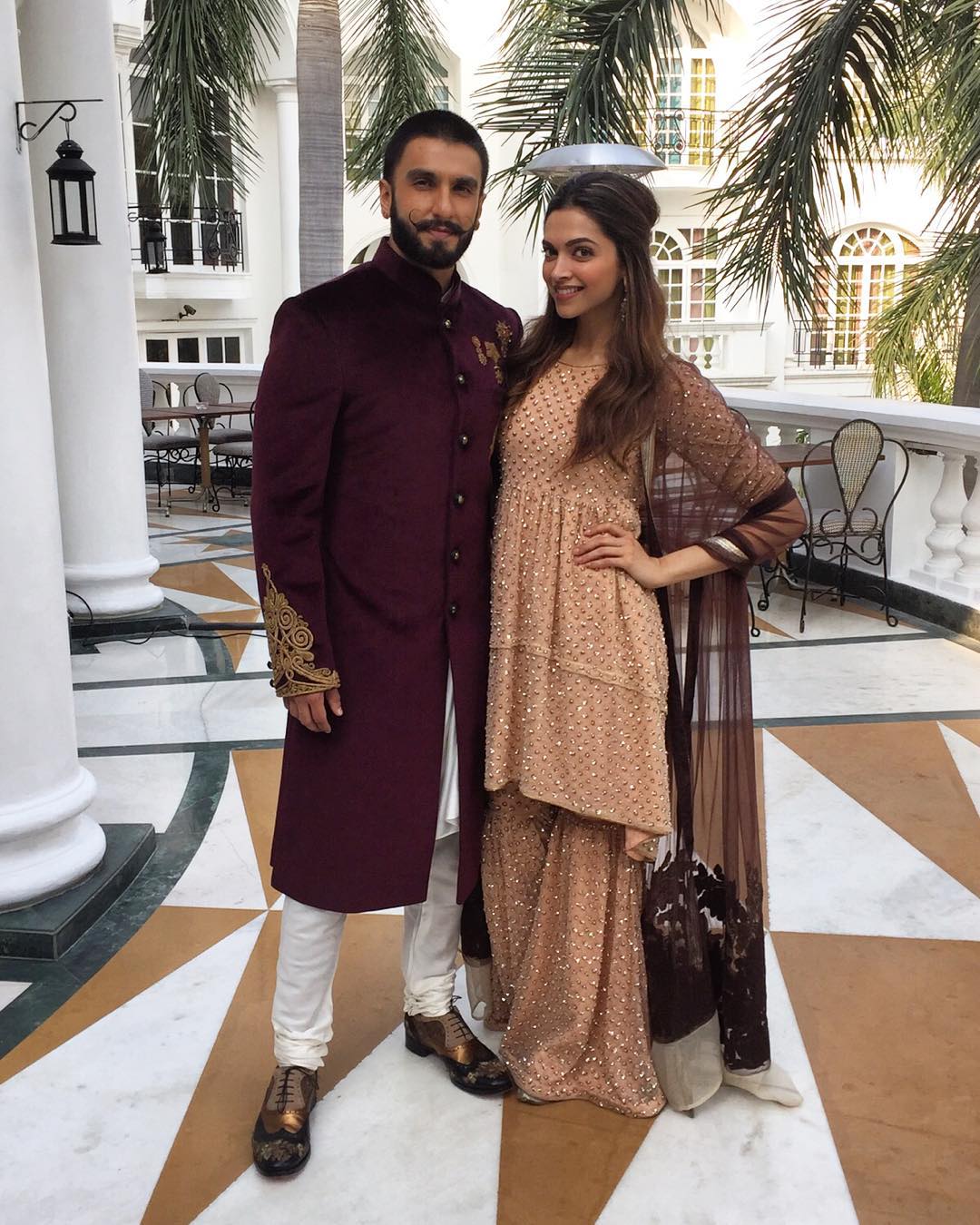 Ranveer Singh and Deepika Padukone