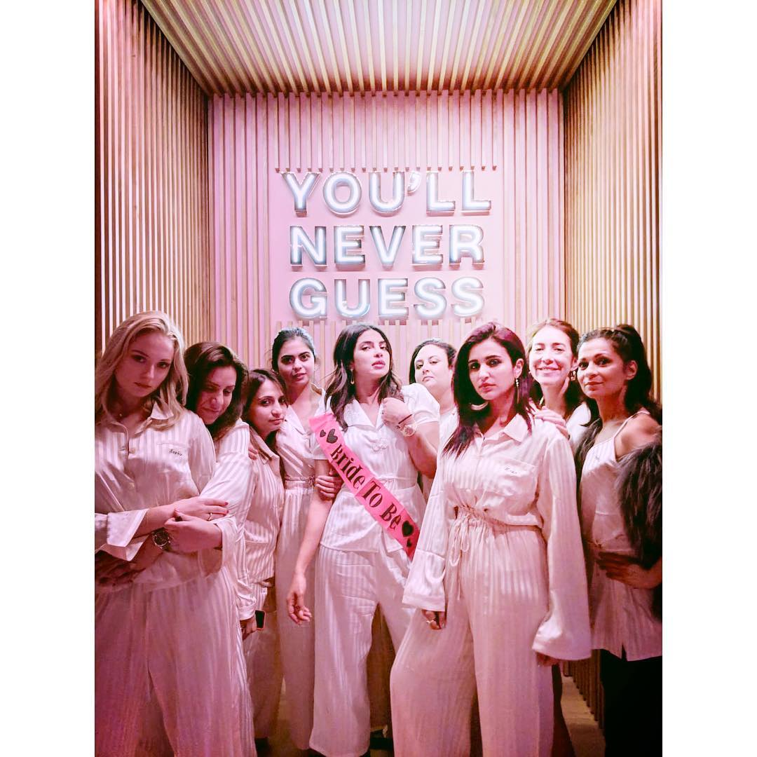 Priyanka Chopra's pyjama party