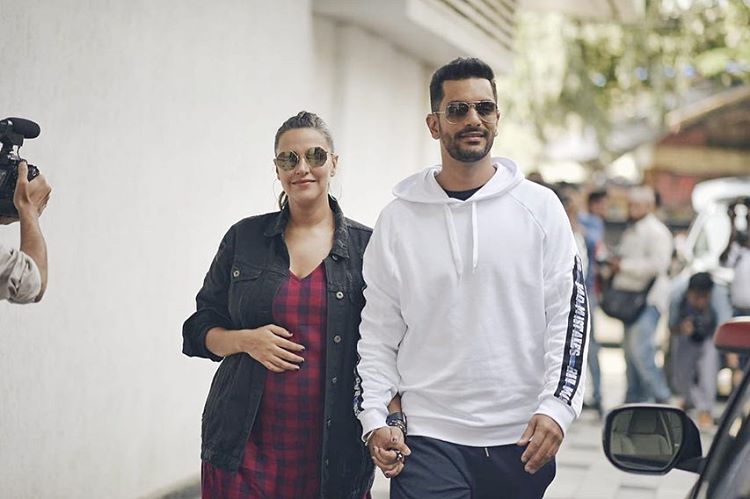 Neha Dhupia and Angad Bedi