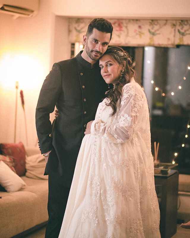 Neha Dhupia and Angad Bedi