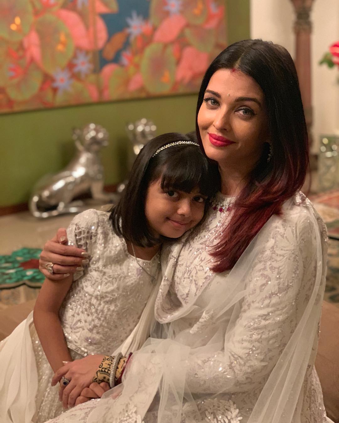 Aishwarya Rai Bachchan and Aaradhya Bachchan