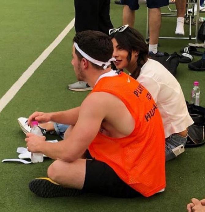 Nick Jonas and Priyanka Chopra